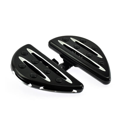 Rear Passenger Footpegs Rests Floorboards Fit For Harley Touring Street Dyna | HCmotorku