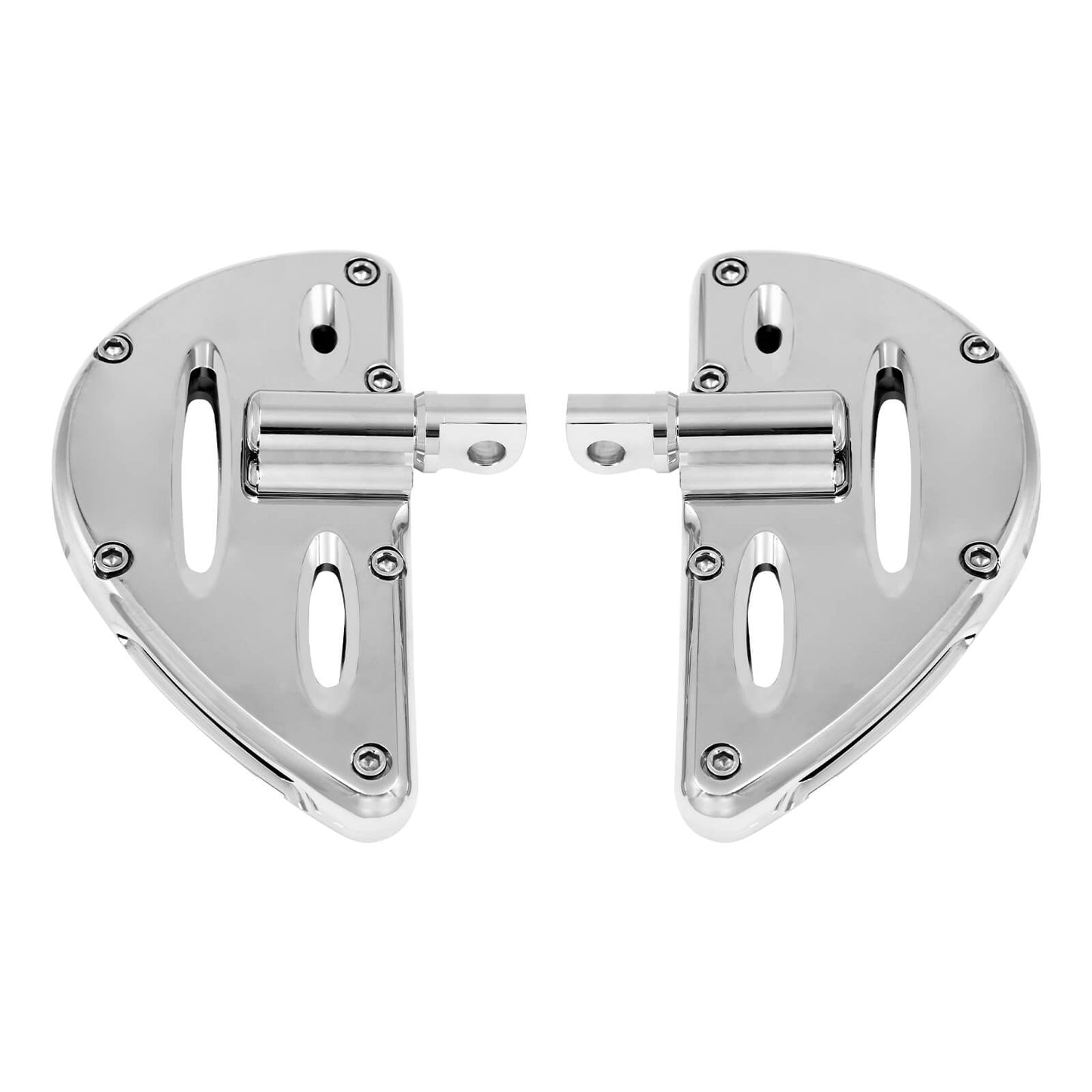 Floorboards Foot Pegs Passanger Pedal Chrome Fit For Harley Touring FLHR | HCmotorku