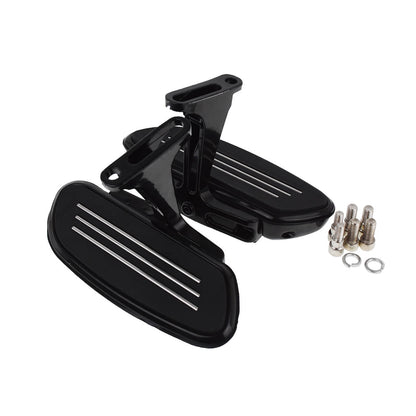 Streamline Passenger Footboards with Bracket Set Fit Harley Touring 1993-2016 | HCmotorku