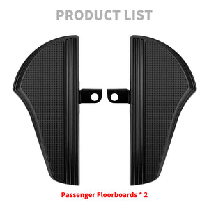 Non-slip Rear Pessanger Foot Pegs Floorboard Fit Harley 1984-UP | HCmotorku