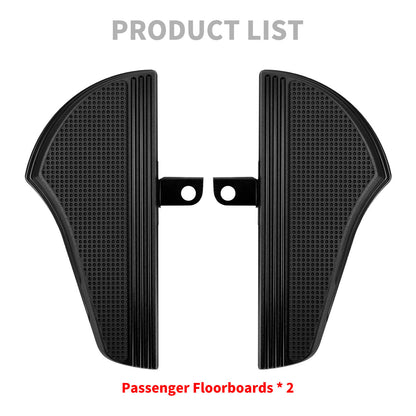 Non-slip Rear Pessanger Foot Pegs Floorboard Fit For Harley 2014-UP | HCmotorku