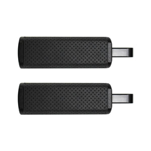 Non-slip Defiance Foot Pegs Male Mount Footrests Fit Harley Touring Dyna XL | HCmotorku