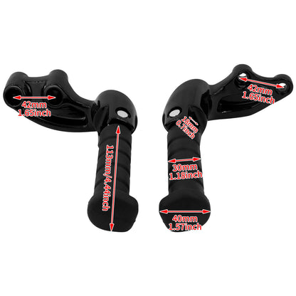 Foldable Passenger Footpegs for Indian Scout Bobber 2015-2020 | HCmotorku