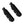 Antiskid Rubber Footpegs Footrest Black Fit For Harley Softail Electra Glide FLH | HCmotorku