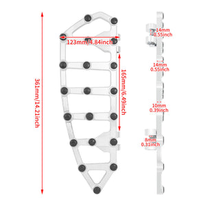 Rider Aluminum Footboards Harley Softail Touring 1986-2025 | HCmotorku