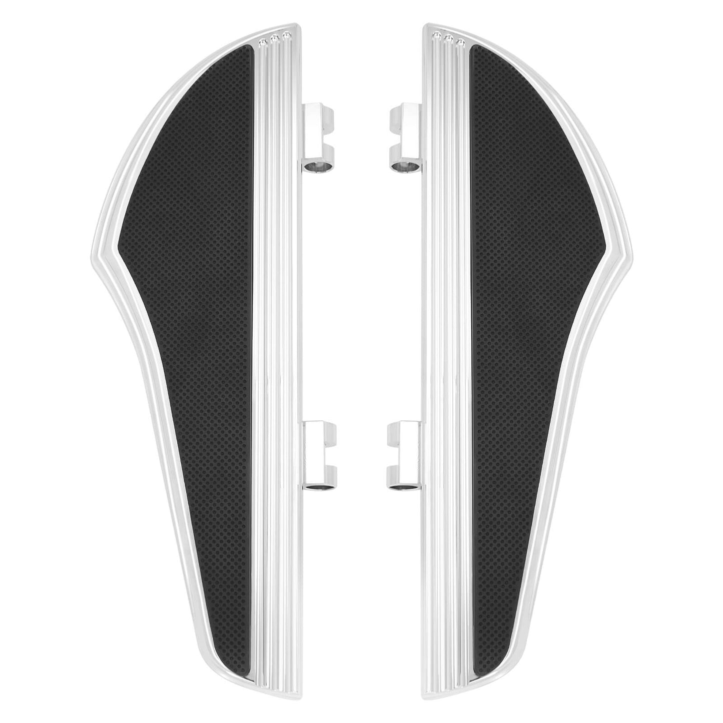 Rider Floorboards Chrome Foot Rest Footboards Fit For Harley 2012-2016 FLD Touring | HCmotorku