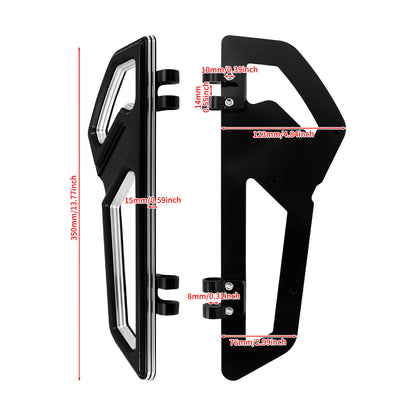 Rider Floorboards Front Footboards for Harley Touring | HCmotorku