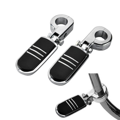 1.25" Adjustable Highway Foot Peg Chrome Fit For Harley Touring Softail Sportster | HCmotorku