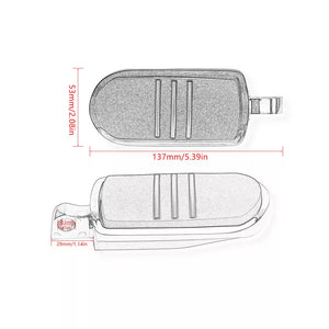 1.25" Adjustable Highway Foot Peg Chrome Fit For Harley Touring Softail Sportster | HCmotorku