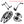 Passenger Driver Floorboard Brake Arm Shifter Lever Black Fit For Touring 1997-2007 | HCmotorku