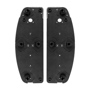 Front & Rear Foot Rest Floorboard Insert Foot Pegs Fit For Harley Touring 1986-UP | HCmotorku