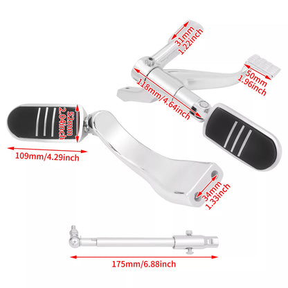 Mid Control Kit Foot Peg Lever Bracket Pedal Fit For Harley Sportster XL 2014-2023 | HCmotorku