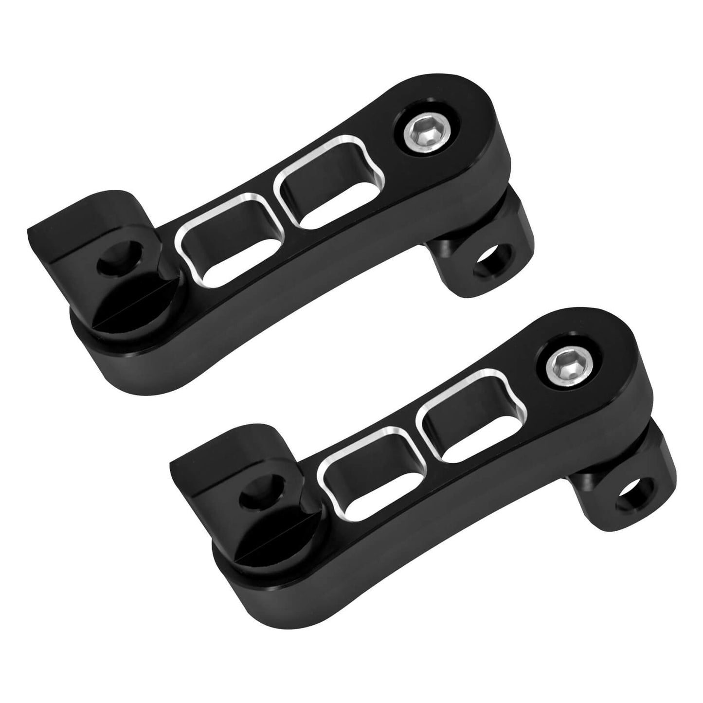 CNC Foot Pegs Pedal Extensions Fit For Harley Touring FLH Sportster Softail Dyna | HCmotorku