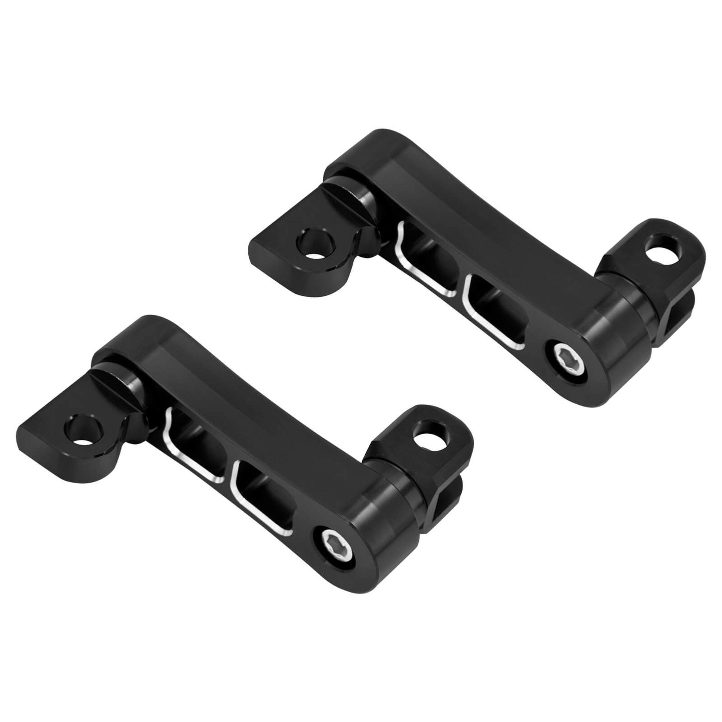 CNC Foot Pegs Pedal Extensions Fit For Harley Touring FLH Sportster Softail Dyna | HCmotorku