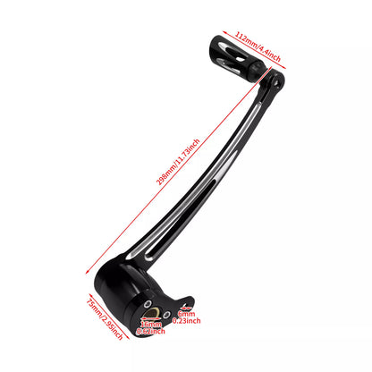 Passenger Driver Floorboard Brake Arm Shifter Lever Black Fit For Touring 1997-2007 | HCmotorku