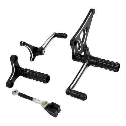 Rear Controls Foot Peg Levers Linkages Fit For Harley Sportster Iron 883 1200 | HCmotorku