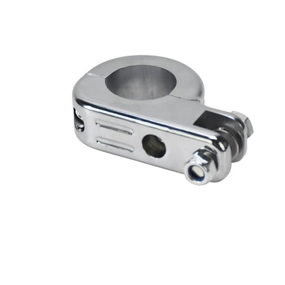 Footpeg Clamp Highway Crash Bar Footrest Mount Chrome Fit For Harley Road Glide | HCmotorku