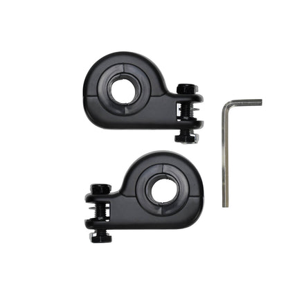 Footpeg Clamp Highway Crash Bar Footrest Mount Black Fit For Harley Street Glide | HCmotorku