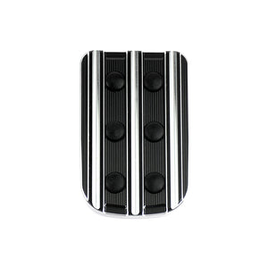 Wide Footrest Pedal Cover Black For Harley Heritage Softail 1986-2017 | HCmotorku
