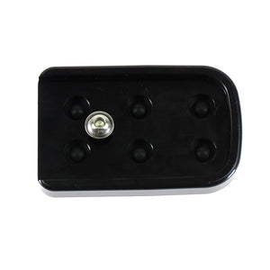 Wide Footrest Pedal Cover Black For Harley Heritage Softail 1986-2017 | HCmotorku