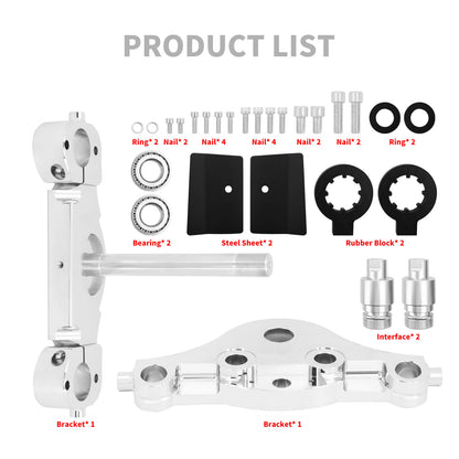 Triple Trees Kits for Harley Touring 1997-2013 21" 23" Wheels | HCmotorku