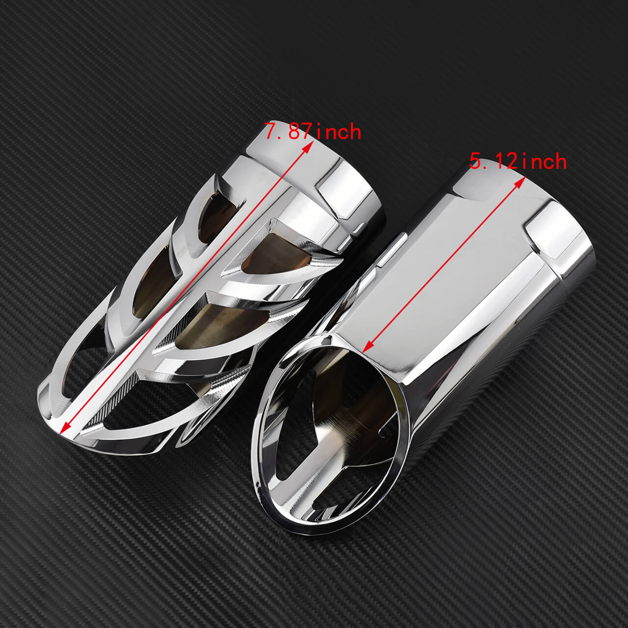 Hollow Fork Leg Slider Cover Fit For Harley Touring 1980-2019 | HCmotorku