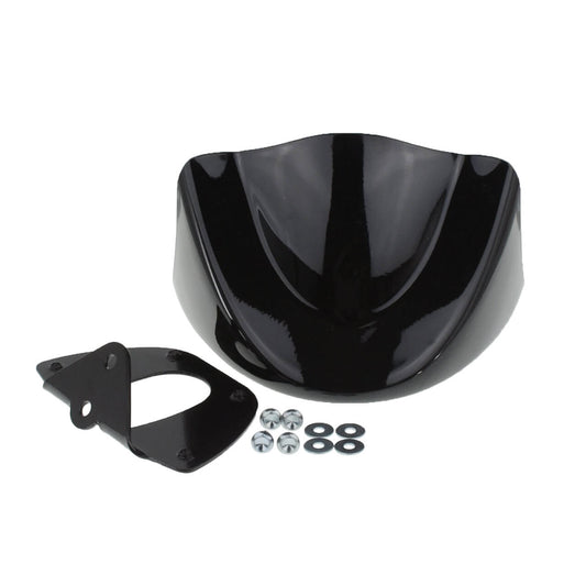 Motorcycle Front Chin Spoiler Air Dam Fairing Black Fit For Dyna FXDF 2006-2017 | HCmotorku