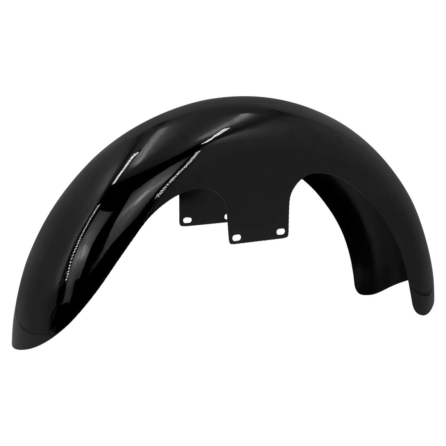 130/ R21 Glossy Black Wrap Front Fender Fits For Harley Touring Glides Baggers | HCmotorku