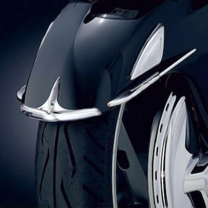 ABS Front Fender Tip Fairing Trim Fit For Goldwing GL1800 Audio 2001-2010 2011 | HCmotorku