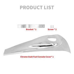 Fuel Tank Smooth Dash Console Chrome Fit For Touring Road Glide 2008-2020 | HCmotorku
