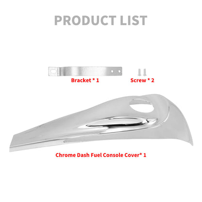 Fuel Tank Smooth Dash Console Chrome Fit For Touring Road Glide 2008-2020 | HCmotorku