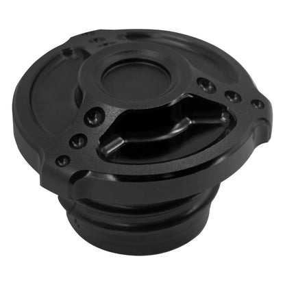 Fuel Tank Cover Gas Cap Black Fit For Harley Sportster 1992-2019 XL 72 48 2021-UP | HCmotorku