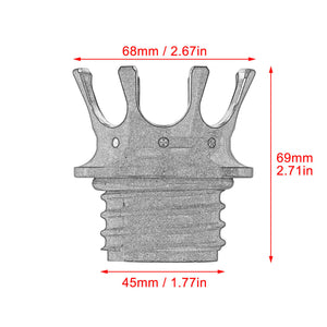 Vented King Crown Gas Cap Fuel Tank Cover Right-hand Thread Fit For Harley XL | HCmotorku