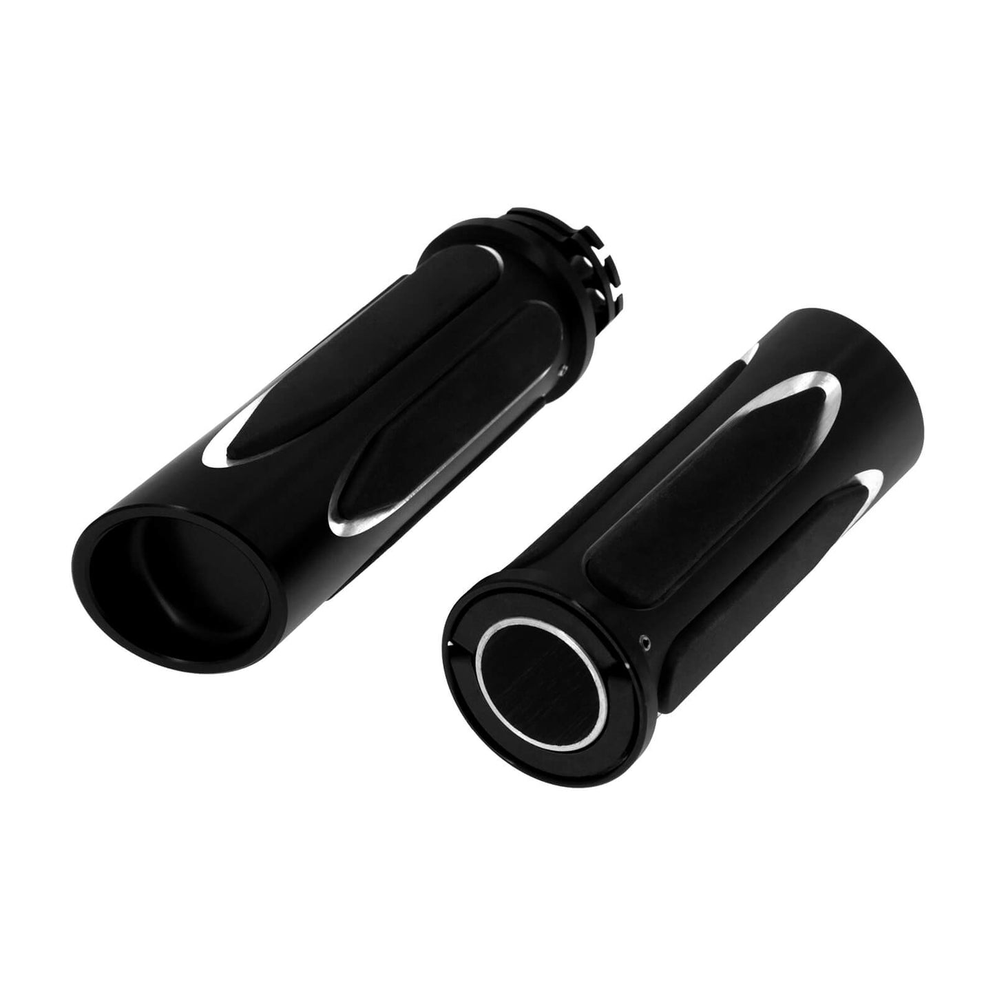 CNC Cut Soft Touch Comfort Hand Grips Fit For Harley Touring 1996-2007 Softail | HCmotorku