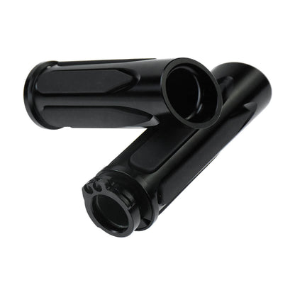 1 Pair Shallow Cut Soft Touch Comfort Hand Grips Set Fit For Touring Softail Dyna | HCmotorku