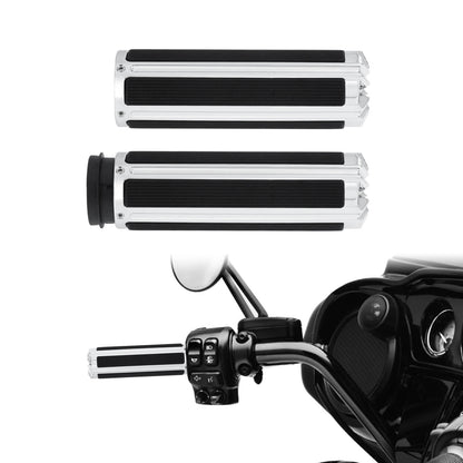 Electronic Throttle 1" Hand Grips Fit For Harley Softail Touring Dyna Road King | HCmotorku