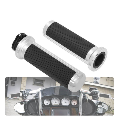 1" Defiance Handlebar Hand Grips For Harley Touring Softail Dyna | HCmotorku