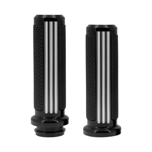 Electronic Throttle 1" Handle Bar Black Hand Grip Fit For Harley Touring Softail | HCmotorku