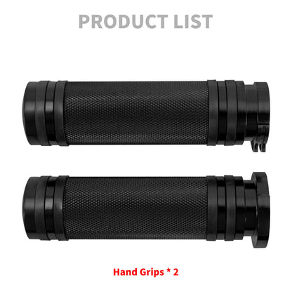 1" CNC Hand Grips Shifter peg Foot Pegs Set for Harley | HCmotorku