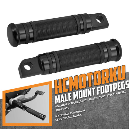 1" CNC Hand Grips Shifter peg Foot Pegs Set for Harley | HCmotorku