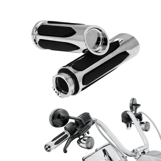 1 Pair Soft Touch Comfort 1" Handlebar Hand Grips Fit For Harley Touring Softail | HCmotorku