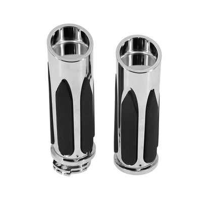 1 Pair Soft Touch Comfort 1" Handlebar Hand Grips Fit For Harley Touring Softail | HCmotorku