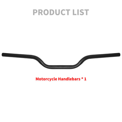 25MM Handlebar Drag Handle Bar Black Fit For Harley Honda Yamaha Suzuki Triumph | HCmotorku