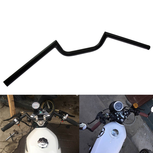 7/8" 22MM Black Handlebar Drag Handle Bar Fit For Harley Honda Cafe Kawasaki | HCmotorku