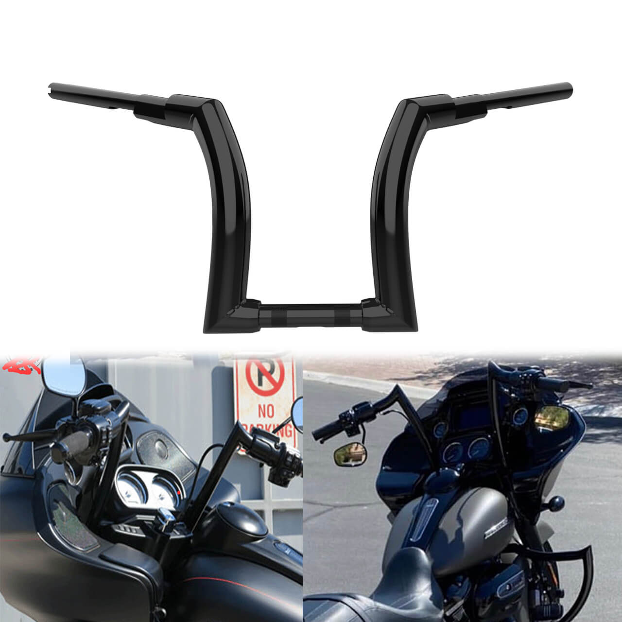 14" Handlebar 1.25" Riser For Harley Road Glide 2014-2023 | HCmotorku