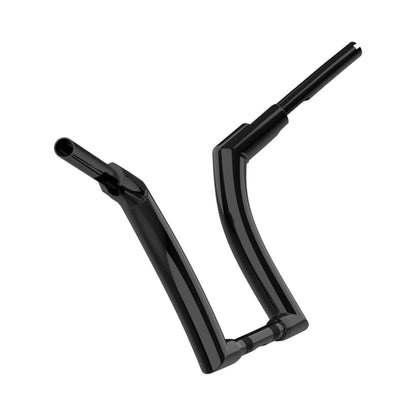 14" Ape Hanger Handlebar 1.25" Riser Black For Harley Road King 2014-2023 | HCmotorku