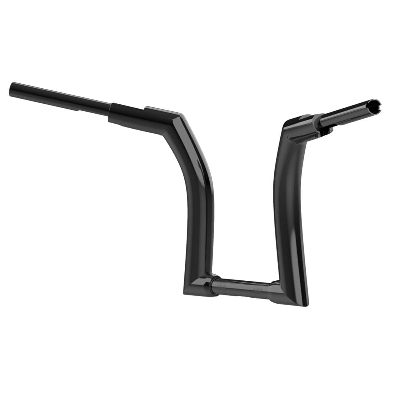 16" Rise 2" Drag Bar Handlebars Z-Bars Black Fit For Harley Road King 2014-2023 | HCmotorku