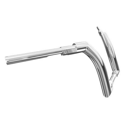 12" Handlebar Z Bar 1.25" Chrome Fit For Harley Touring Road King Glide 2014-2023 | HCmotorku