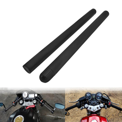 Motorcycle Universal 7/8" 22mm Black CNC Adjustable Handle Bar Clip On Ons Fork | HCmotorku