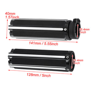 Pair 1" Motorcycle Handlebar Hand Grips Fit For Harley Dyna Touring Softail | HCmotorku